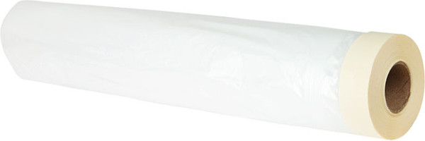 Изображение товара Пленка строительная Pingo Защитная с малярной лентой 2700мм / 09831-8 (20м)