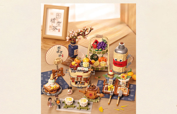 Изображение товара Микроконструктор LOZ Ретро-печка 1388