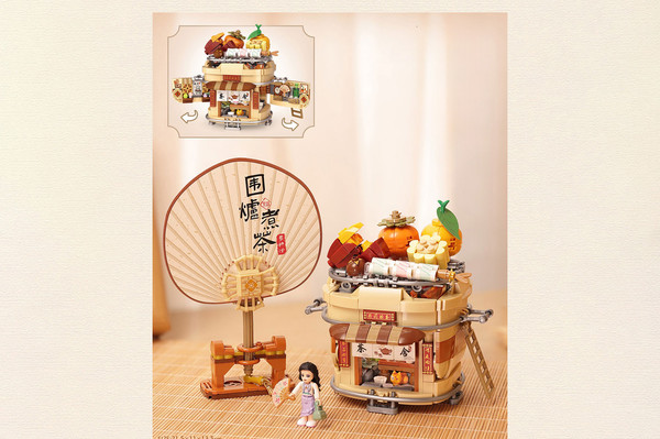 Изображение товара Микроконструктор LOZ Ретро-печка 1388