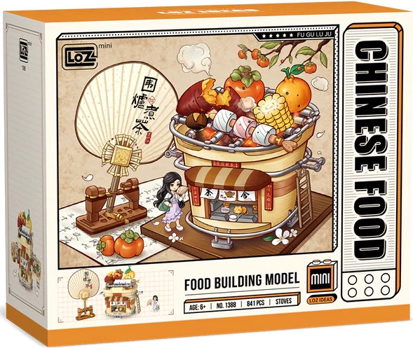 Изображение товара Микроконструктор LOZ Ретро-печка 1388