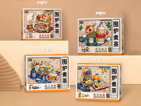 Изображение товара Микроконструктор LOZ Ретро-печка 1388