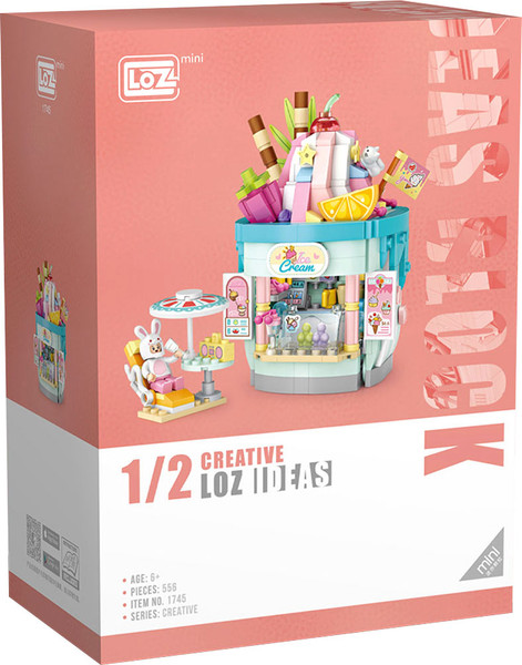 Изображение товара Микроконструктор LOZ Ларек с мороженым 1745