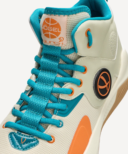 Изображение товара Кроссовки Jogel Launch 2.0 MID (р.43, бежевый/оранжевый)