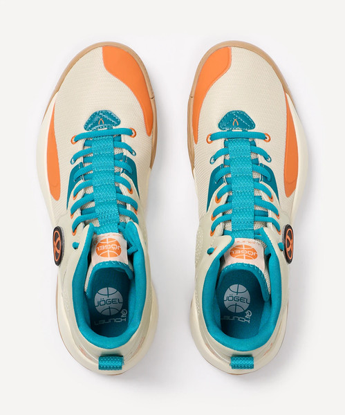 Изображение товара Кроссовки Jogel Launch 2.0 MID (р.45, бежевый/оранжевый)