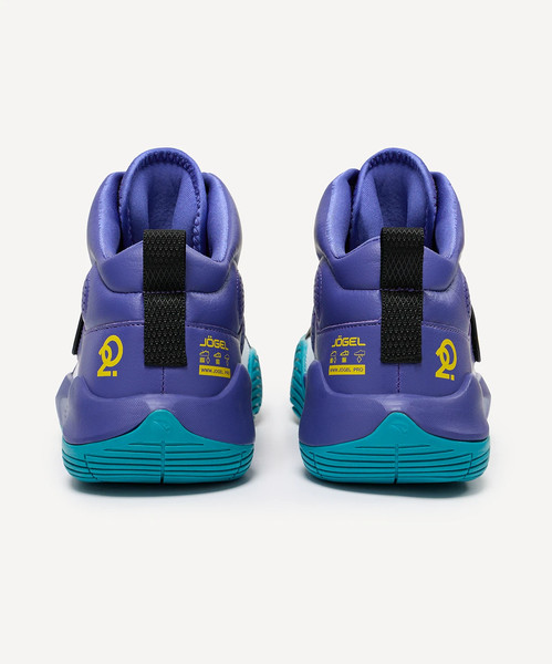 Изображение товара Кроссовки Jogel Launch 2.0 MID (р. 44, белый/фиолетовый/голубой)