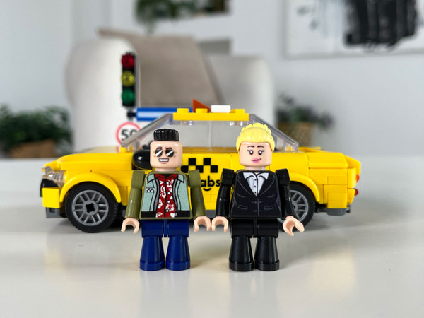 Изображение товара Конструктор Brick Labs Такси AB-1301
