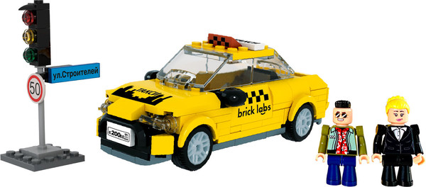 Изображение товара Конструктор Brick Labs Такси AB-1301
