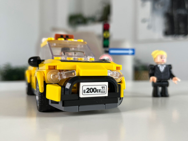 Изображение товара Конструктор Brick Labs Такси AB-1301