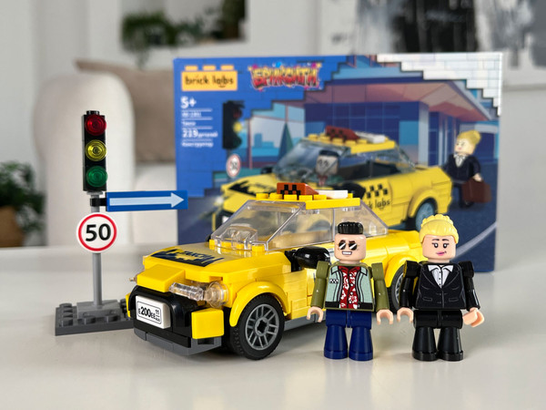 Изображение товара Конструктор Brick Labs Такси AB-1301