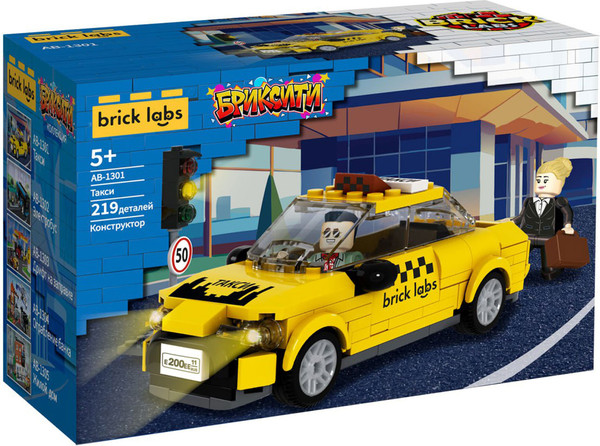 Изображение товара Конструктор Brick Labs Такси AB-1301