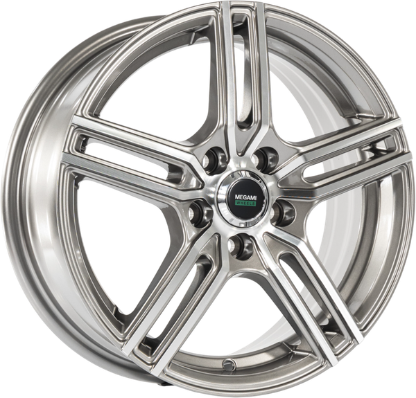 Изображение товара Литой диск Megami MGM-1 15x6" 5x114.3мм DIA 67.1мм ET 47мм GMF