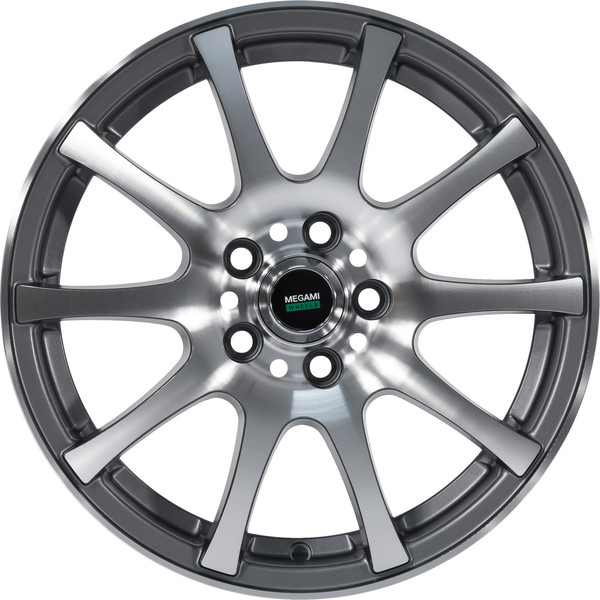 Изображение товара Литой диск Megami MGM-2 14x5.5" 4x100мм DIA 60.1мм ET 43мм GMF