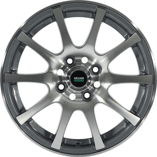 Изображение товара Литой диск Megami MGM-2 14x5.5" 4x100мм DIA 60.1мм ET 43мм GMF