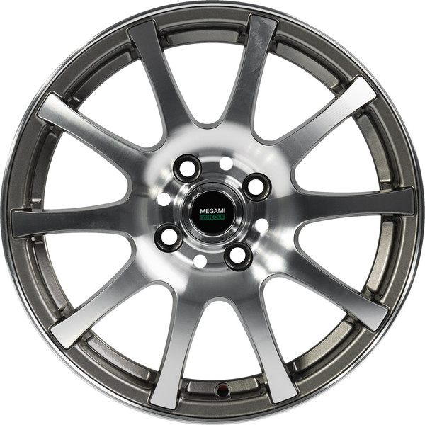 Изображение товара Литой диск Megami MGM-2 14x5.5" 4x100мм DIA 60.1мм ET 43мм GMF