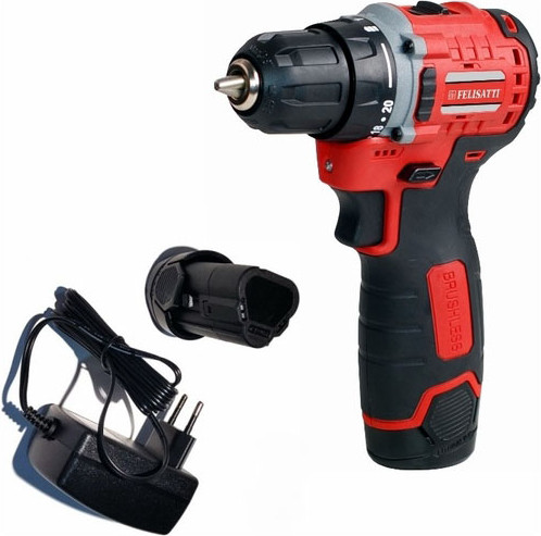 Изображение товара Аккумуляторная дрель-шуруповерт Felisatti FT1901