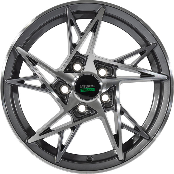 Изображение товара Литой диск Megami MGM-25 14x6" 5x100мм DIA 57.1мм ET 35мм GMF