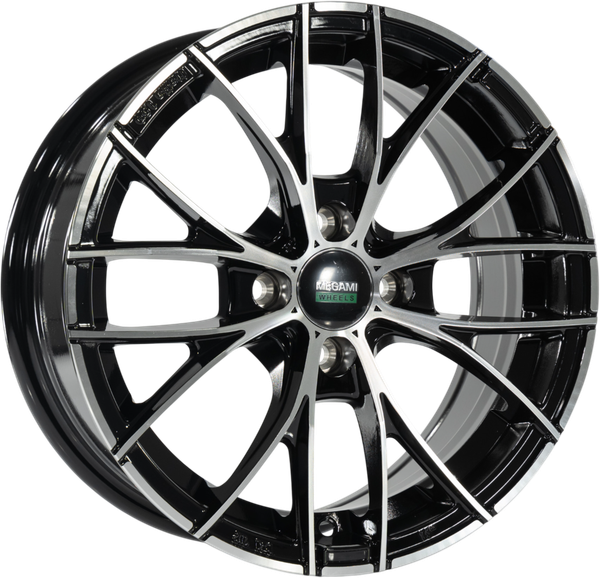 Изображение товара Литой диск Megami MGM-28 15x6.5" 4x100мм DIA 60.1мм ET 40мм BKF
