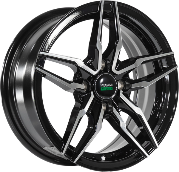 Изображение товара Литой диск Megami MGM-30 14x6" 4x100мм DIA 67.1мм ET 35мм BKF