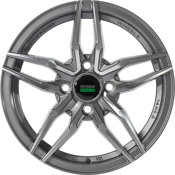 Изображение товара Литой диск Megami MGM-30 14x6" 4x100мм DIA 67.1мм ET 35мм GMF