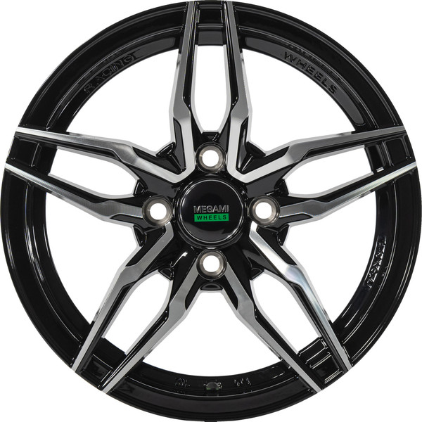 Изображение товара Литой диск Megami MGM-30 14x6" 4x100мм DIA 73.1мм ET 35мм BKF