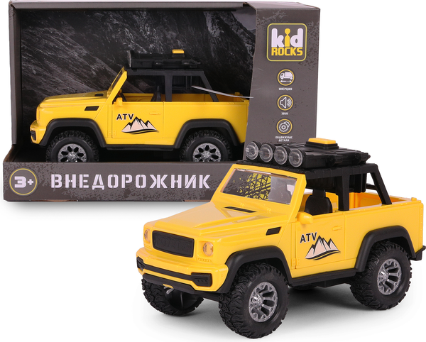 Изображение товара Масштабная модель автомобиля Kid Rocks Машинка-внедорожник AB-2137