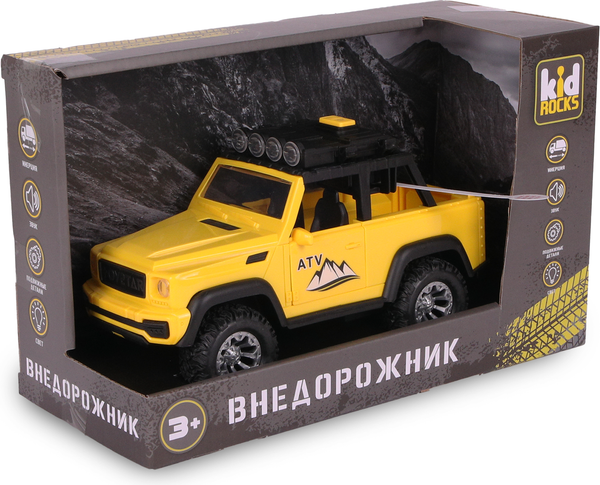 Изображение товара Масштабная модель автомобиля Kid Rocks Машинка-внедорожник AB-2137