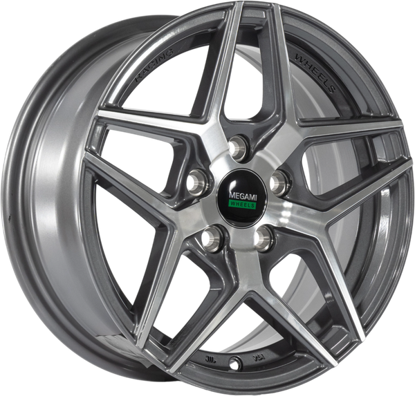 Изображение товара Литой диск Megami MGM-31 14x6" 5x100мм DIA 57.1мм ET 35мм GMF