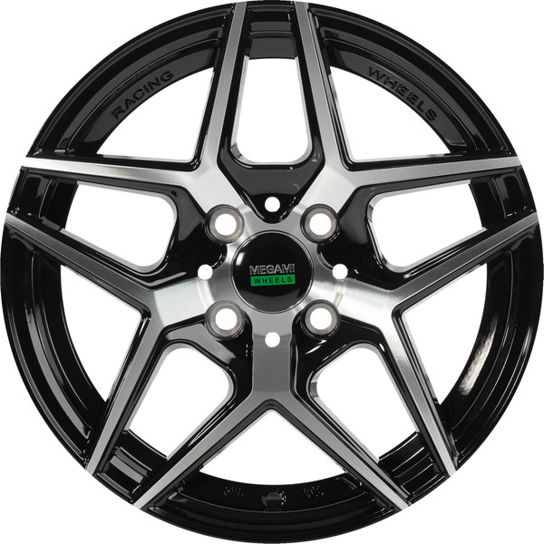 Изображение товара Литой диск Megami MGM-31 14x6" 4x100мм DIA 67.1мм ET 35мм BKF