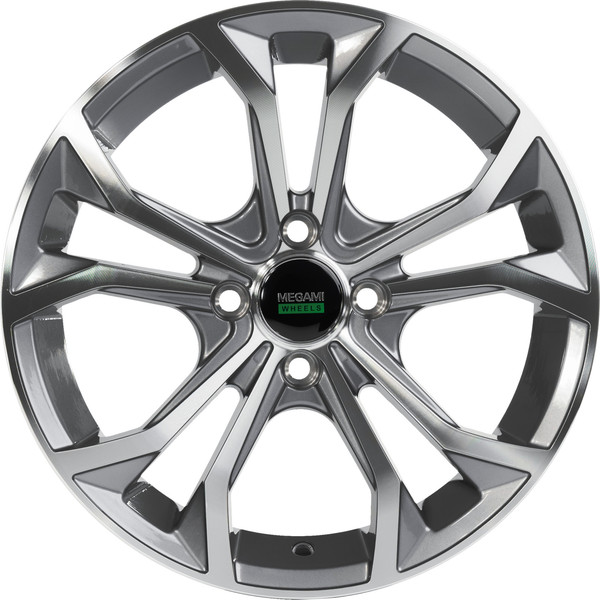 Изображение товара Литой диск Megami MGM-33 15x6.5" 4x98мм DIA 58.6мм ET 35мм GMF