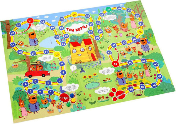 Изображение товара Настольная игра Умные игры Три кота / 4314995