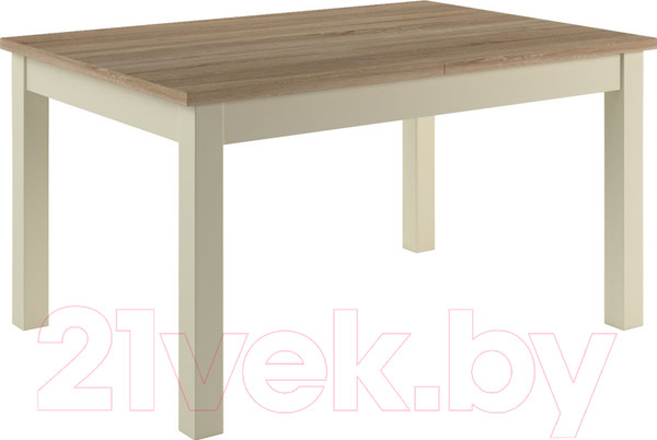 Изображение товара Обеденный стол Васанти Плюс Васанти-Д ВД-03 (дуб сонома/бежевый)