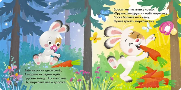Изображение товара Развивающая книга Робинс Книжки - картонки. До свидания, пустышка! (9785436609904)