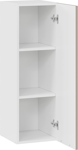 Изображение товара Шкаф навесной для кухни ТриЯ Гренада 1ВВ3 с одной дверью (белый/холст латте)