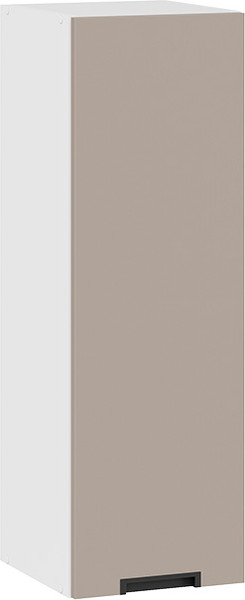 Изображение товара Шкаф навесной для кухни ТриЯ Гренада 1ВВ3 с одной дверью (белый/холст латте)