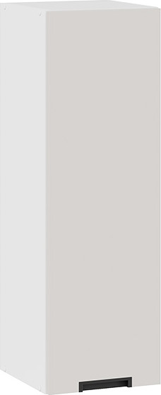 Изображение товара Шкаф навесной для кухни ТриЯ Гренада 1ВВ3 с одной дверью (белый/холст мокко)