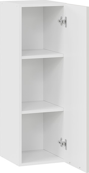 Изображение товара Шкаф навесной для кухни ТриЯ Гренада 1ВВ3 с одной дверью (белый/холст мокко)