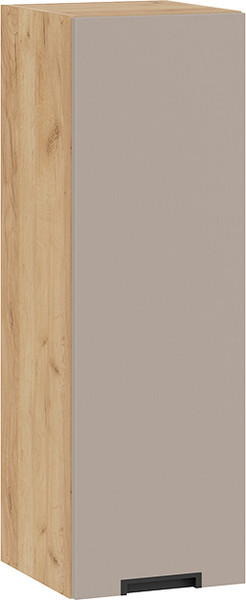 Изображение товара Шкаф навесной для кухни ТриЯ Гренада 1ВВ3 с одной дверью (дуб крафт золотой/холст латте)