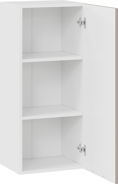 Изображение товара Шкаф навесной для кухни ТриЯ Гренада 1ВВ4 с одной дверью (белый/холст латте)