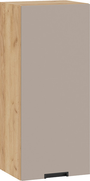 Изображение товара Шкаф навесной для кухни ТриЯ Гренада 1ВВ4 с одной дверью (дуб крафт золотой/холст латте)