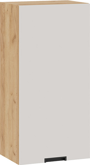 Изображение товара Шкаф навесной для кухни ТриЯ Гренада 1ВВ45 с одной дверью (дуб крафт золотой/холст мокко)