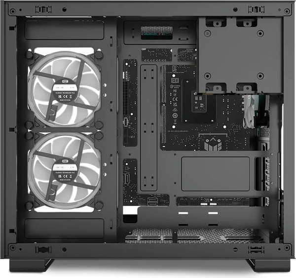 Изображение товара Корпус для компьютера PCCooler C3 T500 ARGB BK / C3-T500BKD6-GL (черный, без БП)