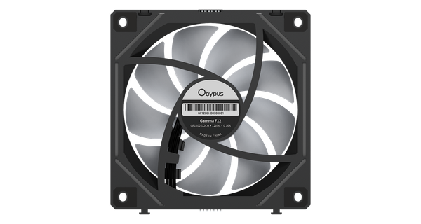 Изображение товара Набор вентиляторов для корпуса Ocypus Gamma F12 UNI BK ARGB Reverse Blade 3в1 (Gamma-F12-BK3AM01U)