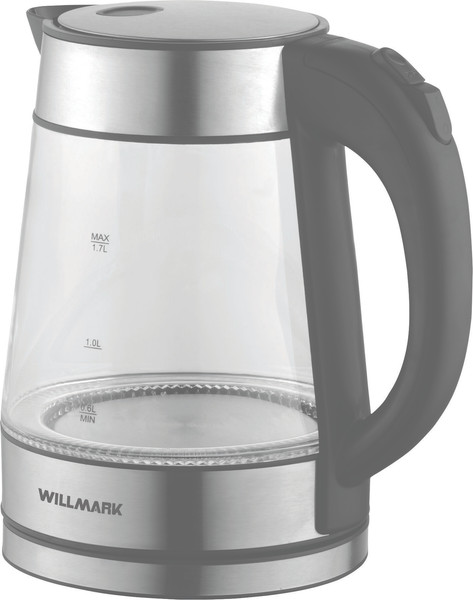 Изображение товара Электрочайник Willmark WEK-1736G / 2002567 (черный)