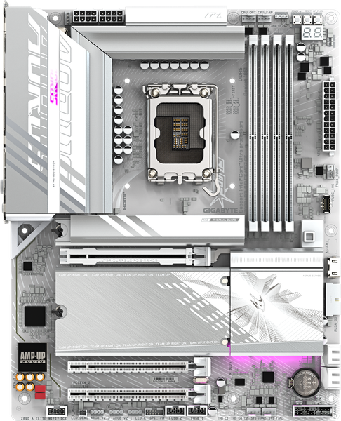 Изображение товара Материнская плата Gigabyte Z890 Aorus Elite WIFI7 Ice rev.1.1