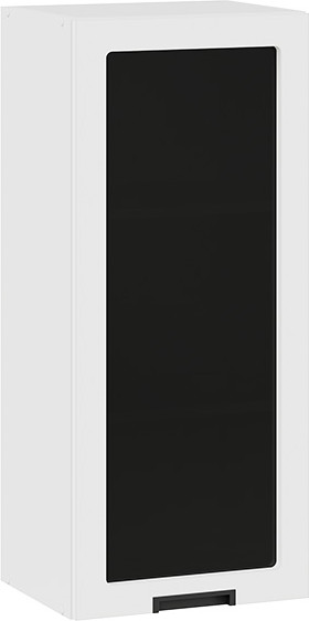 Изображение товара Шкаф навесной для кухни ТриЯ Гренада 1ВВ4С с одной дверью (белый/холст белый)