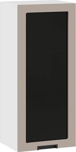 Изображение товара Шкаф навесной для кухни ТриЯ Гренада 1ВВ4С с одной дверью (белый/холст латте)