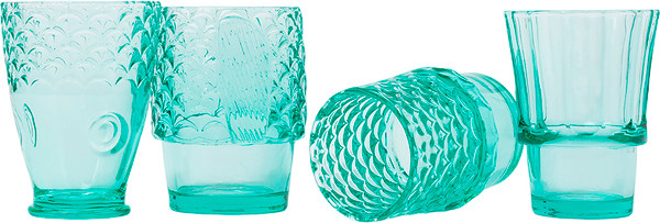 Изображение товара Набор стаканов Doiy Doiy Dyglakomi (4шт, мятный)