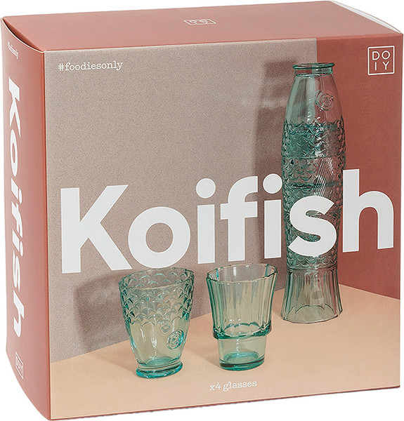 Изображение товара Набор стаканов Doiy Doiy Dyglakomi (4шт, мятный)