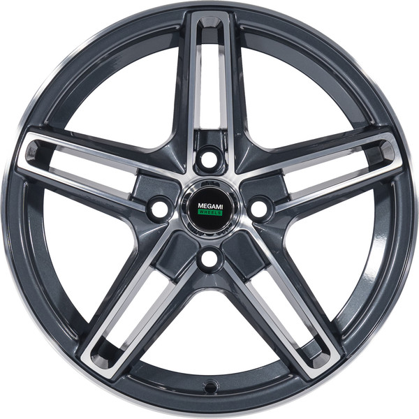 Изображение товара Литой диск Megami MGM-17FF 15x6" 4x100мм DIA 60.1мм ET 50мм GMF
