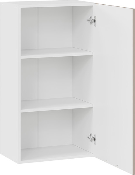 Изображение товара Шкаф навесной для кухни ТриЯ Гренада 1ВВ5 с одной дверью (белый/холст латте)